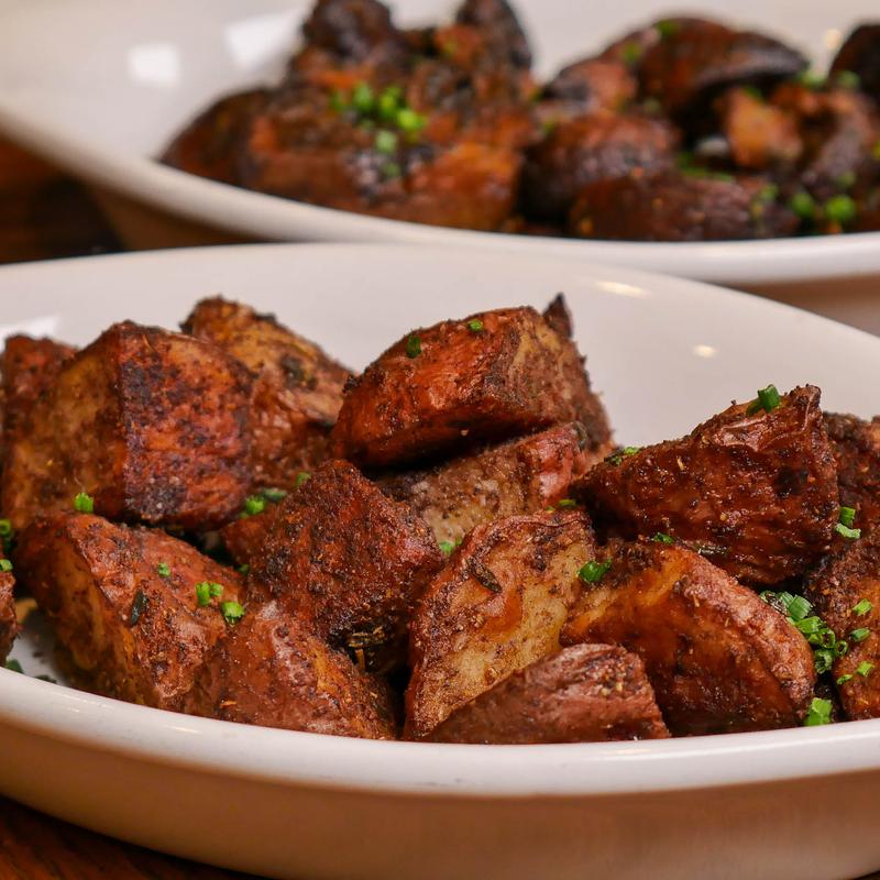 SIDE:  Jerk roasted red potatoes photo