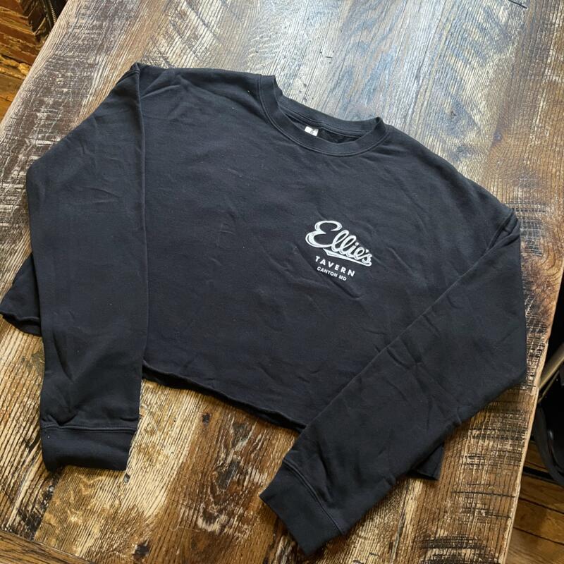 Womens Crop Crew Sweater photo