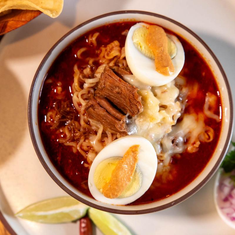 menu item 9 of 16, Ramen Birria