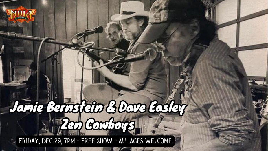 FREE LIVE MUSIC: Jamie Bernstein & Dave Easley - Zen Cowboys event photo