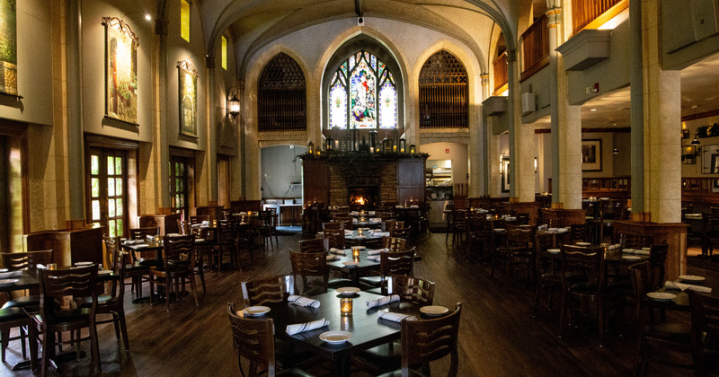 Interior, dining area