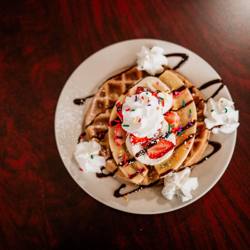 Banana Split Waffle photo