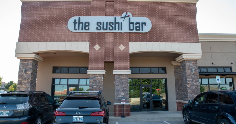 Exterior, front view, entrance, parking lot