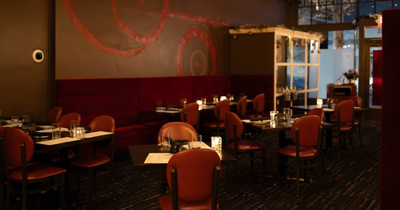 Interior, dining area