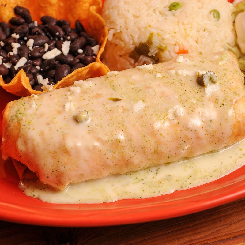 NEW! Spicy Bombay Chimichanga photo