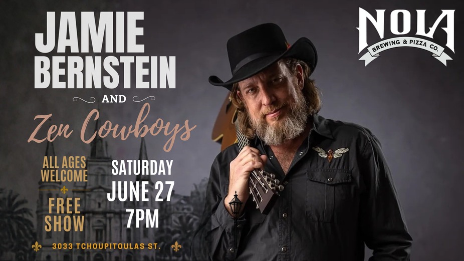FREE LIVE MUSIC: Jamie Bernstein and Zen Cowboys event photo