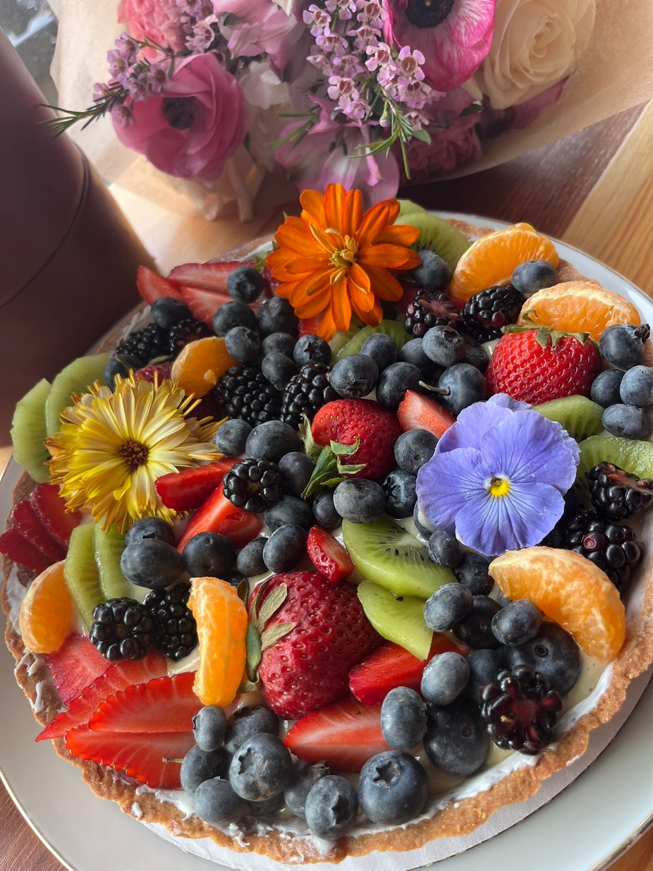 Perhaps the best thing to do with all these beautiful summer fruits is to pile them up on our perfect vanilla bean custard for a beautiful and refreshing dessert.