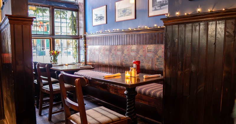 Interior, main dining area