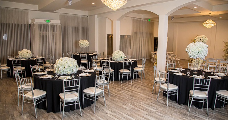 Interior seating area