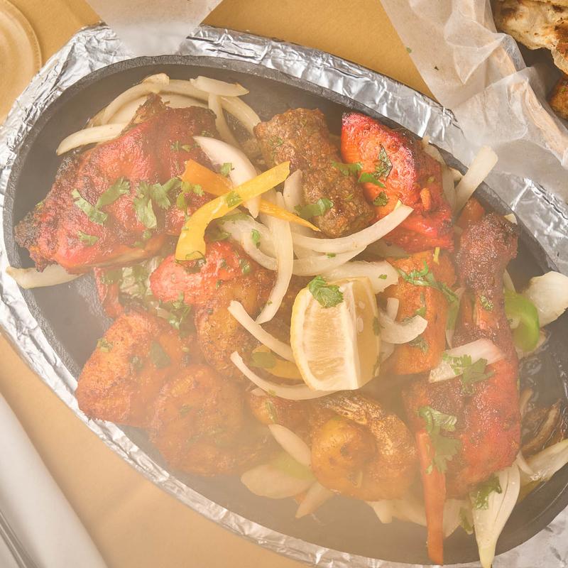 menu item 7 of 7, Tandoori Mix Grill