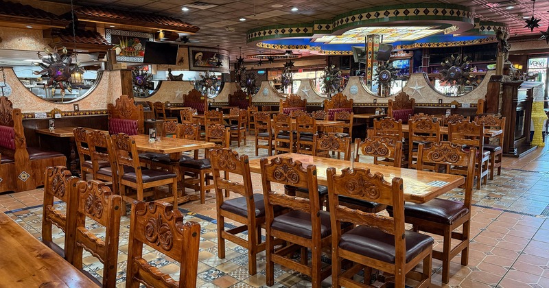 Interior, dining space