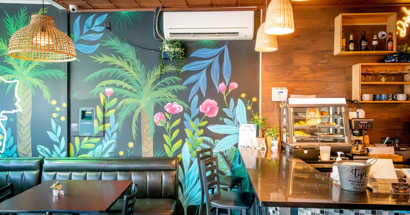 Interior, main seating space