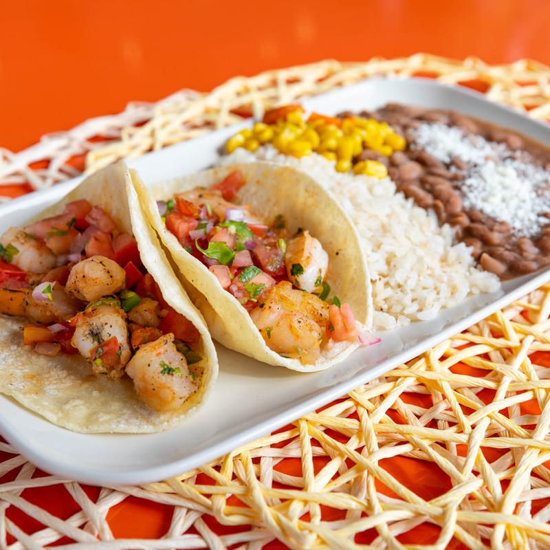 menu item 11 of 14, Shrimp Tacos