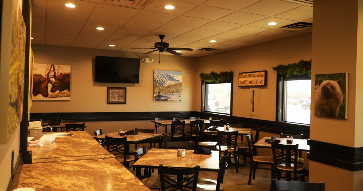 Interior, dining area