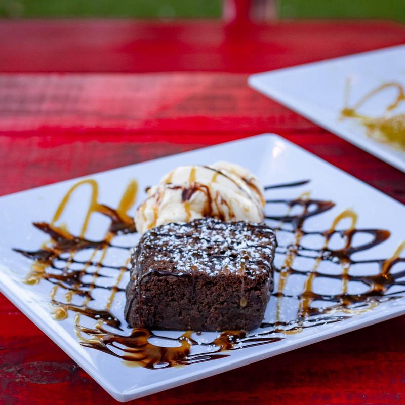 Brownie W/ Ice Cream photo