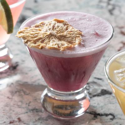 The red safari splash cocktail.