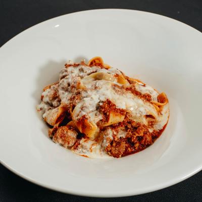 Pappardelle Wagyu Bolognese.