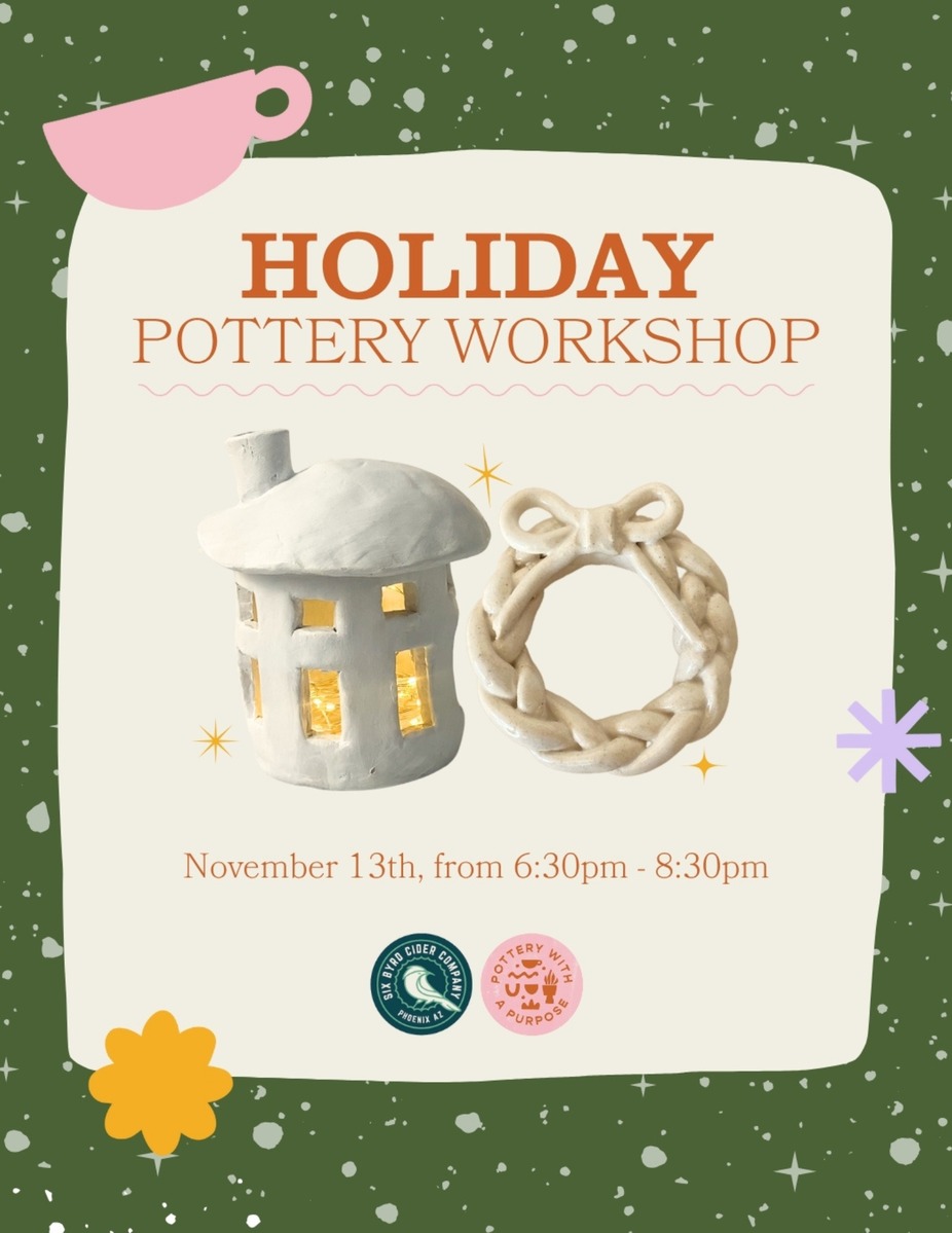 Holiday Pottery Night event photo 0