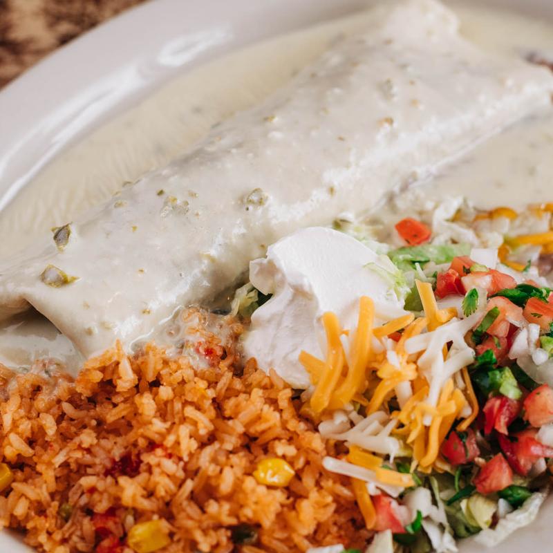 menu item 5 of 9, Burrito Carne Asada