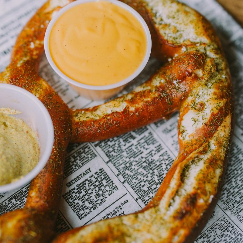 menu item 6 of 8, Bavarian Pretzel