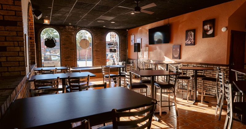 Interior, seating area