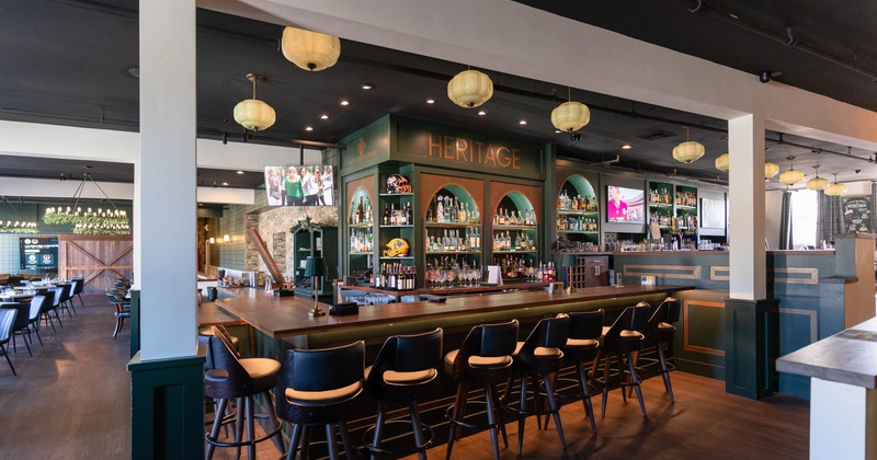 Interior, bar area