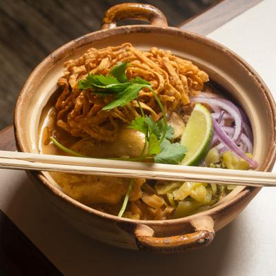 Khao Soi: Thai Curry Noodle Soup.