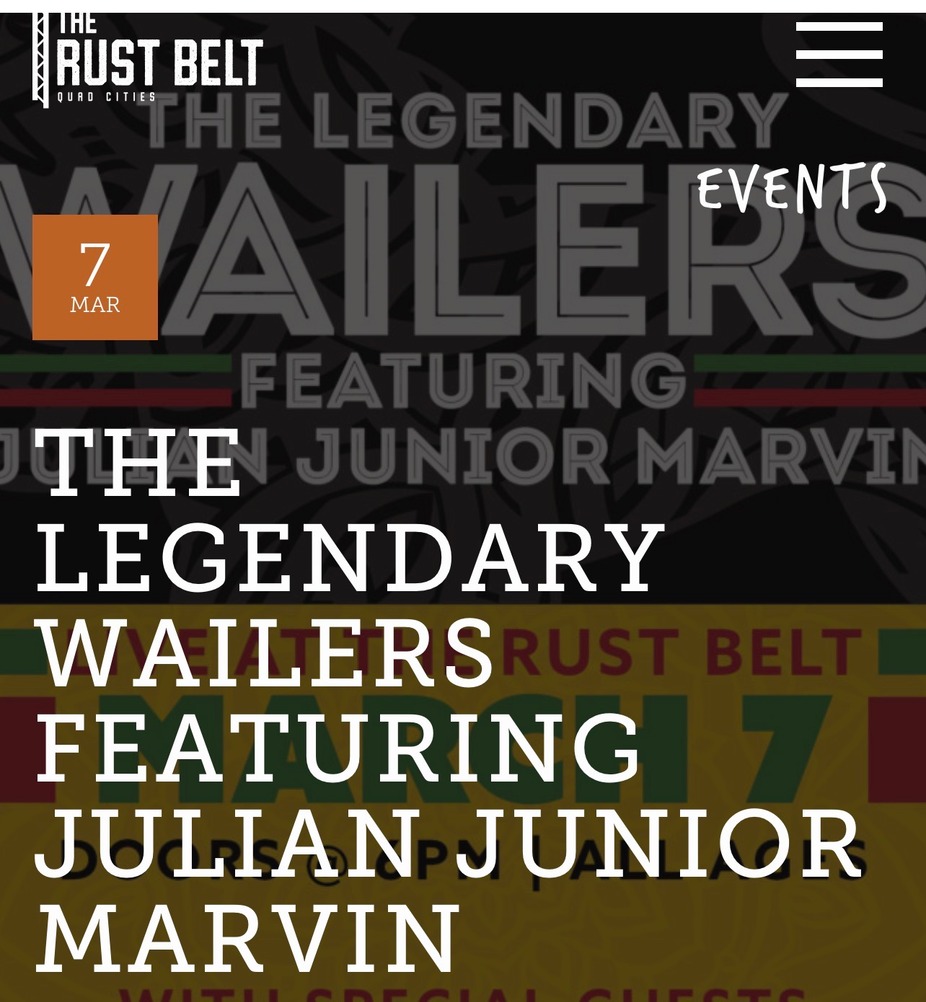 Rustbelt Concert the Wailers event photo