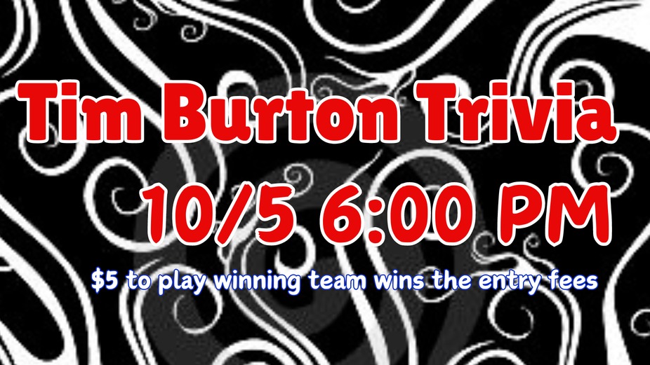 Tim Burton Trivia event photo