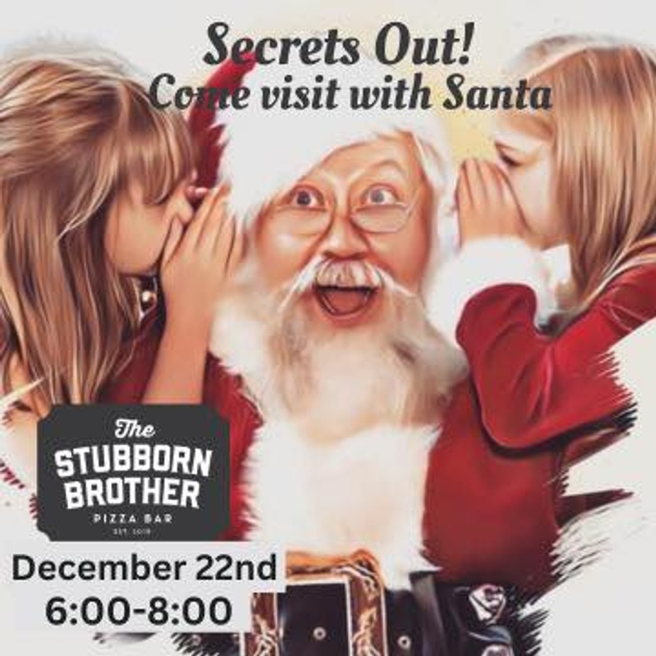 Santa visits The Stubborn Brother event photo
