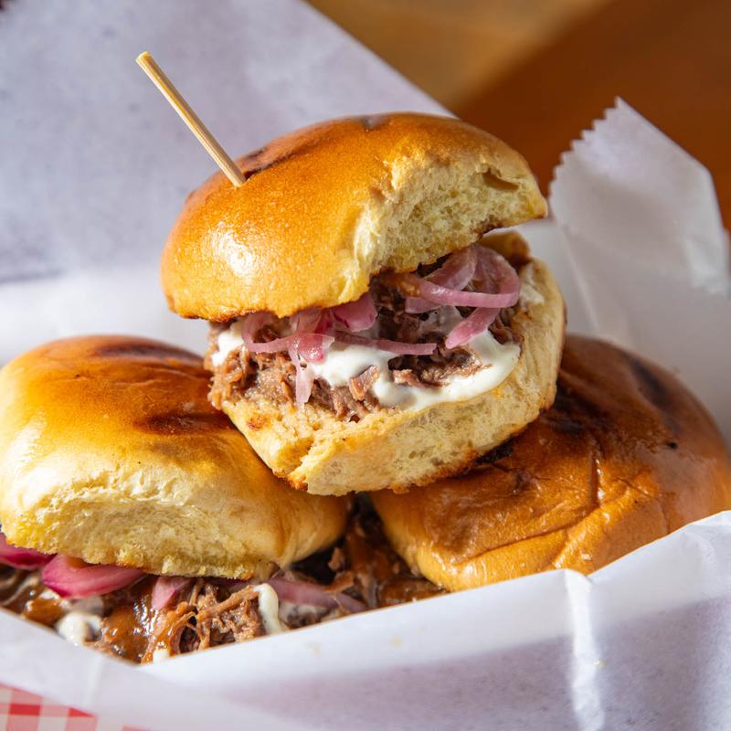 Roast Beef Debris Sliders photo