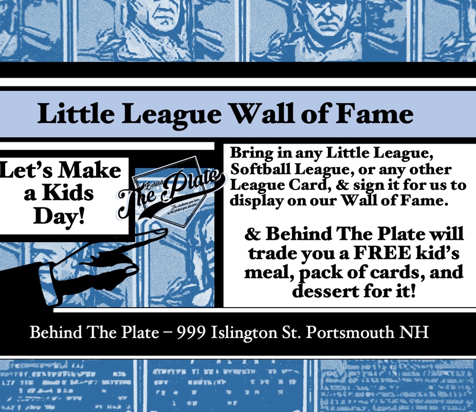 Little League Wall Of Fame event photo