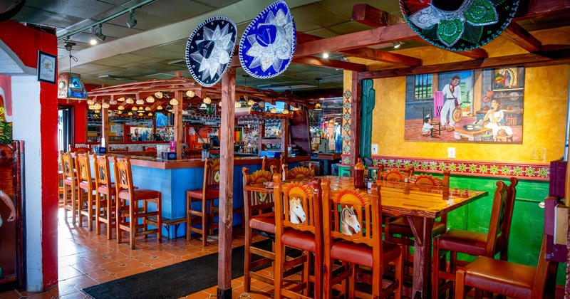 Interior, seating space