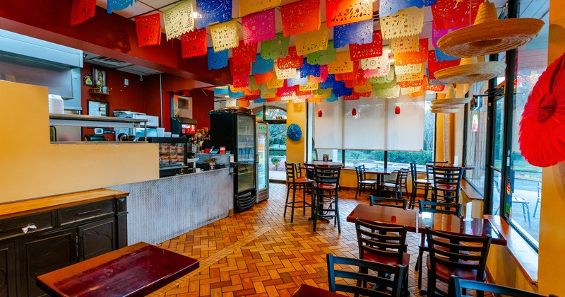 Interior, seating space