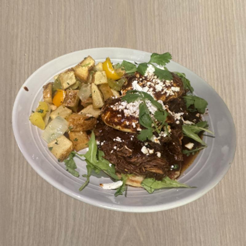 menu item 3 of 59, Oaxaca Mole Benedicts