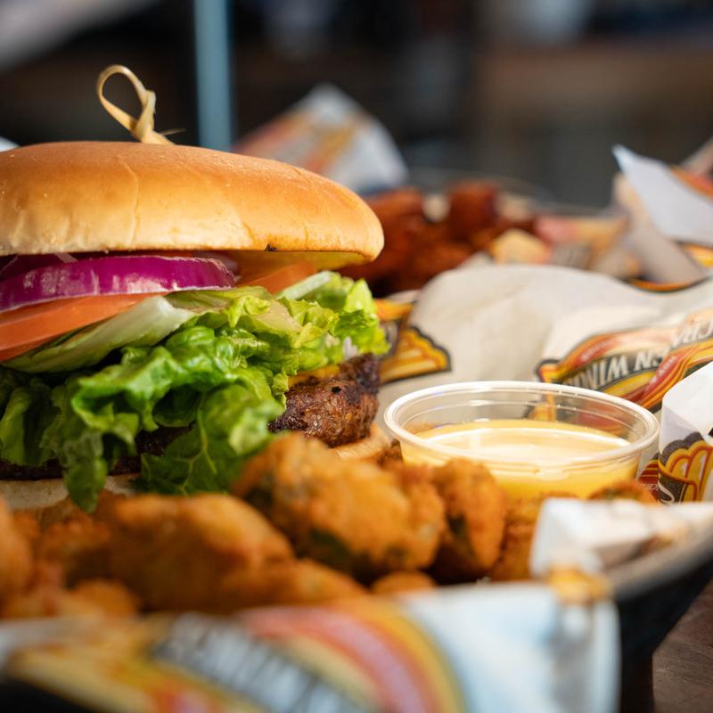 menu item 7 of 10, Hand-Pattied Burger (GF)