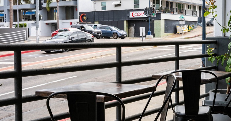 Outdoor seating area