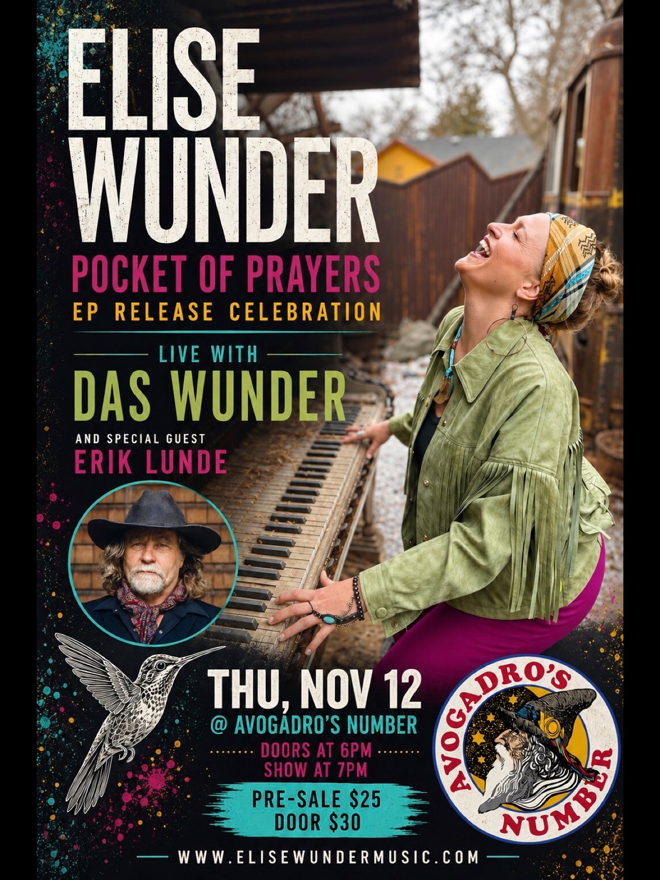 Elise Wunder Pocket of Prayers EP Release Party event photo