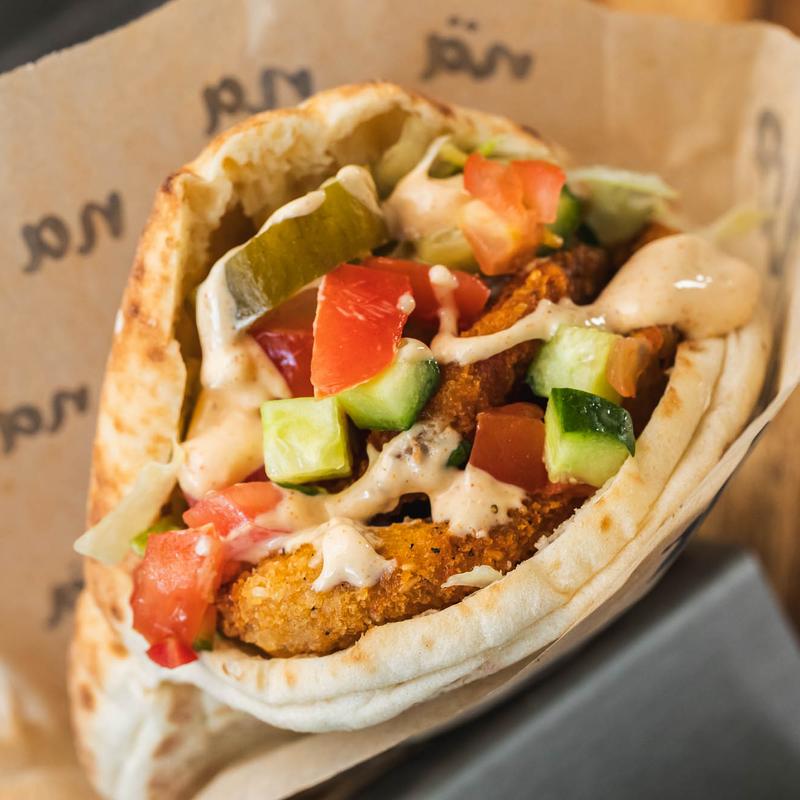 Schnitzel Pita photo