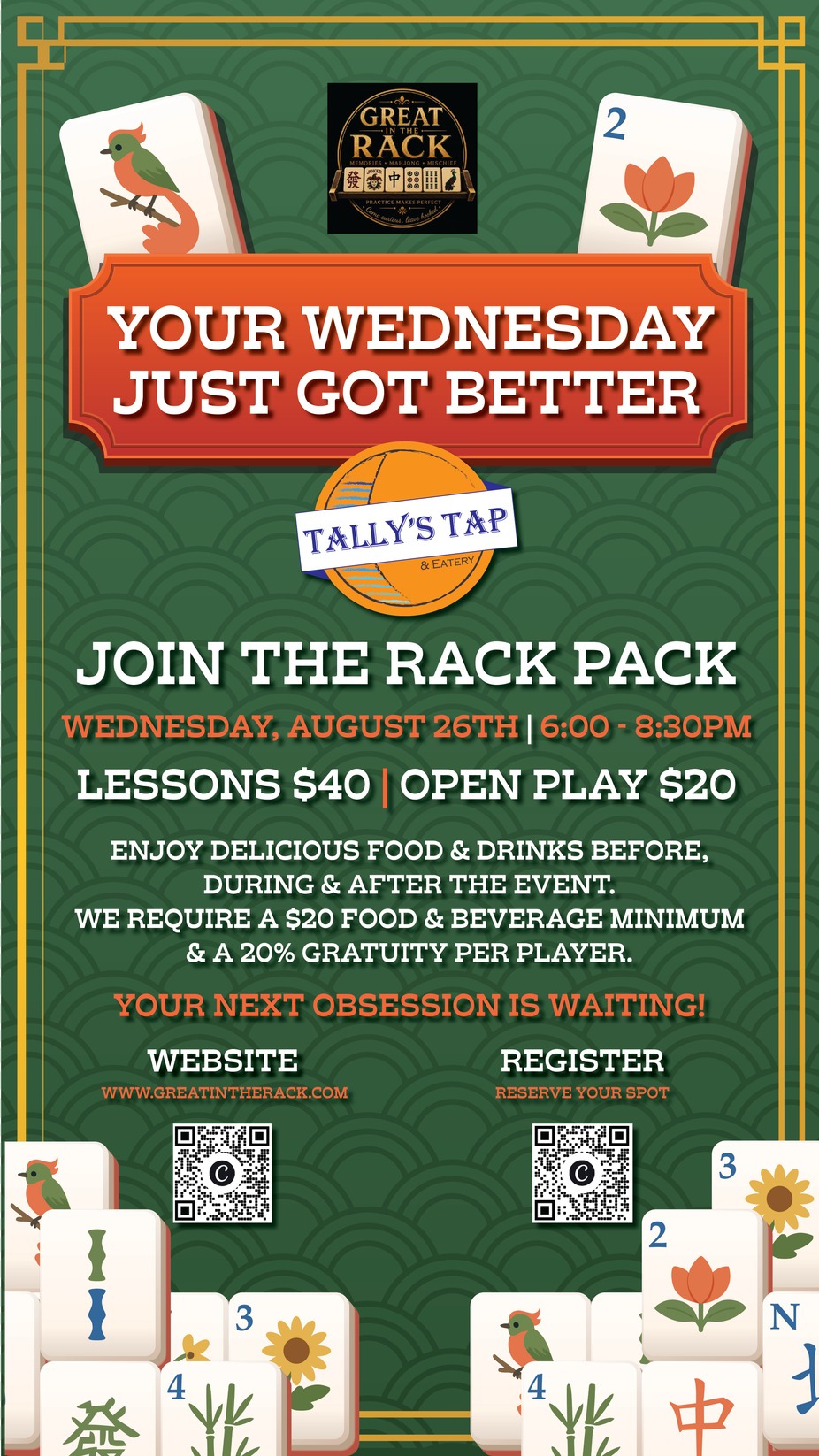 JOIN THE RACK PACK event photo