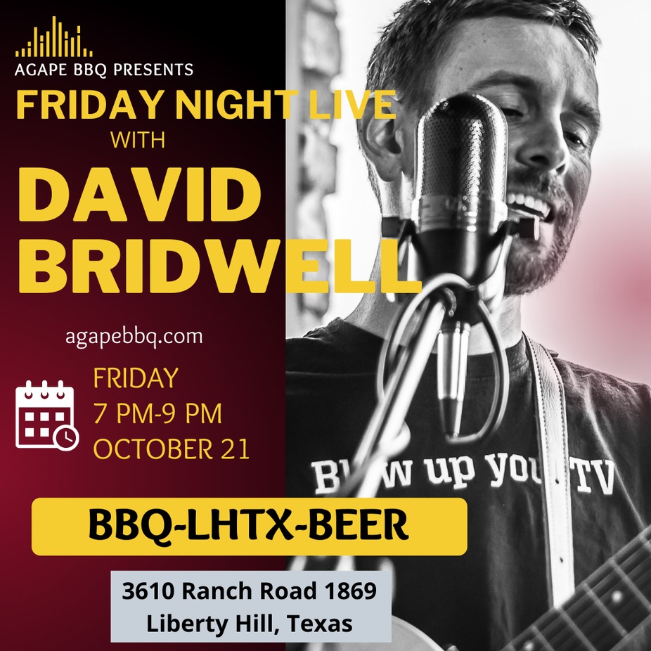 Friday Night Live with David Bridwell event photo
