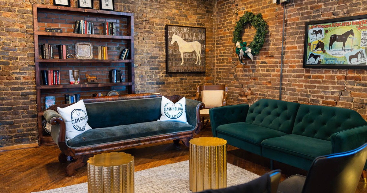 Interior, seating place in lounge area