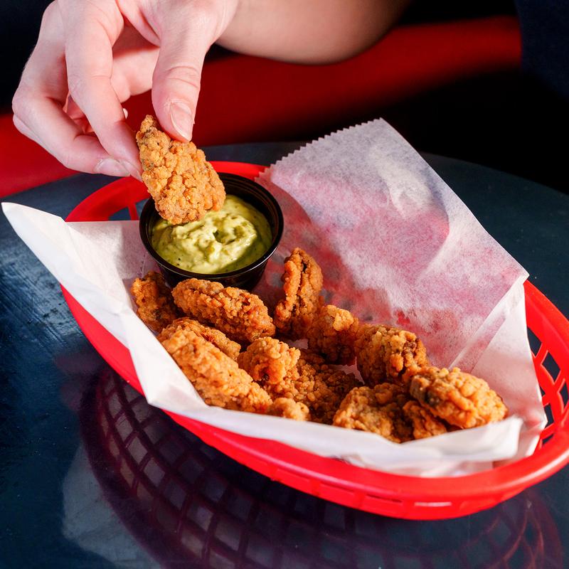 menu item 3 of 20, Fried Bella Mushrooms