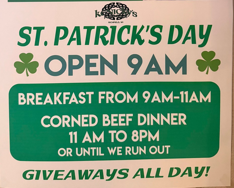 St. Patrick's Day event photo