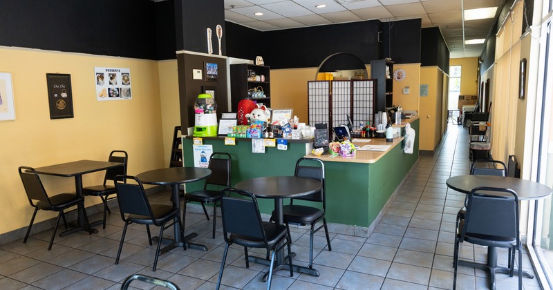Interior, seating area