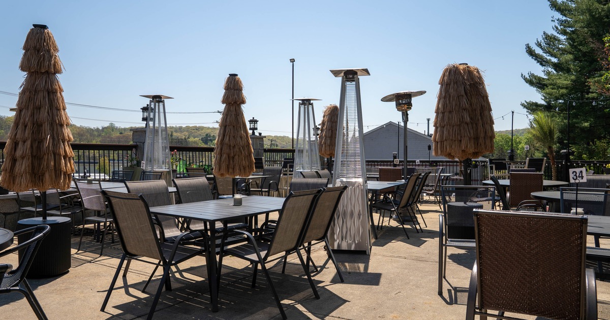 Outdoor seating area