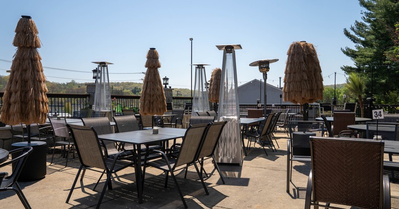 Outdoor seating area