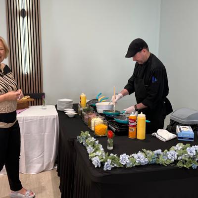 Omelet Bar.
