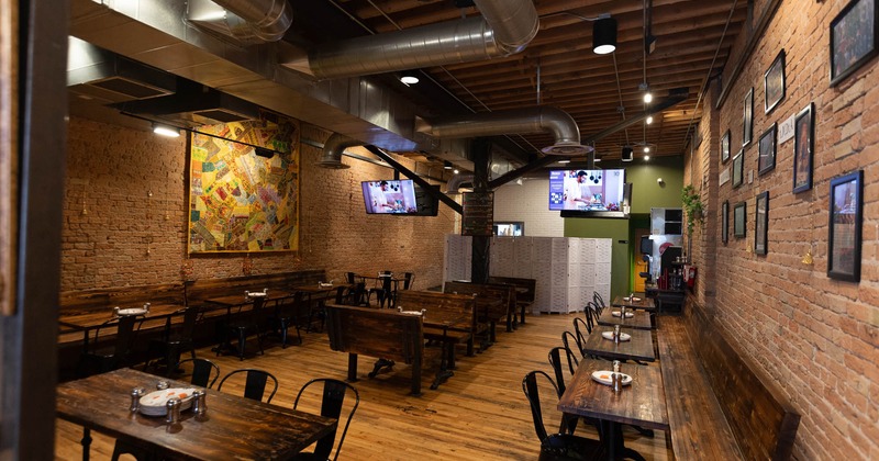 Interior seating area