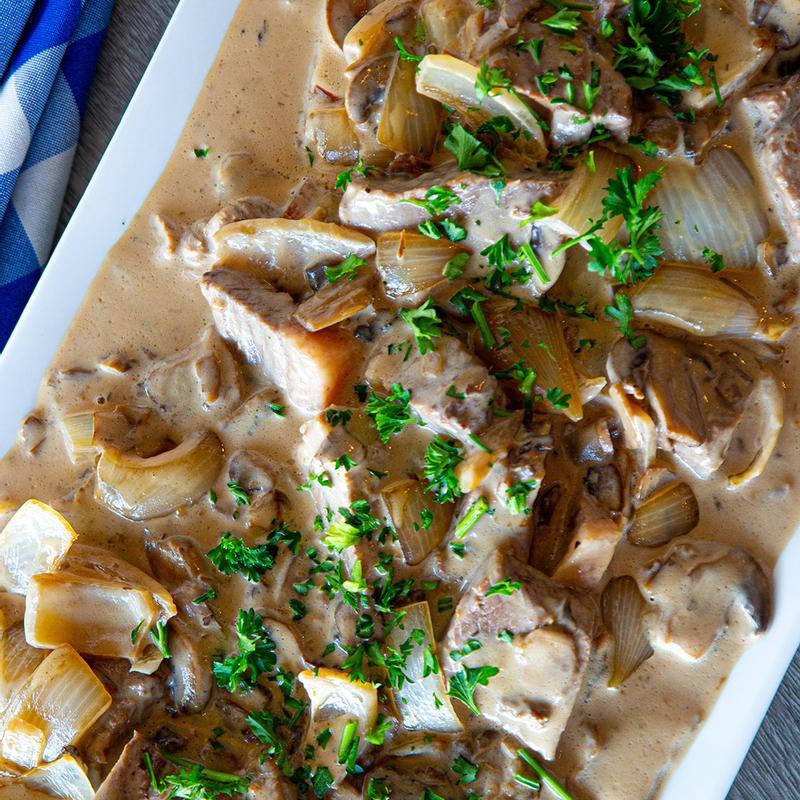 Pork Stroganoff photo